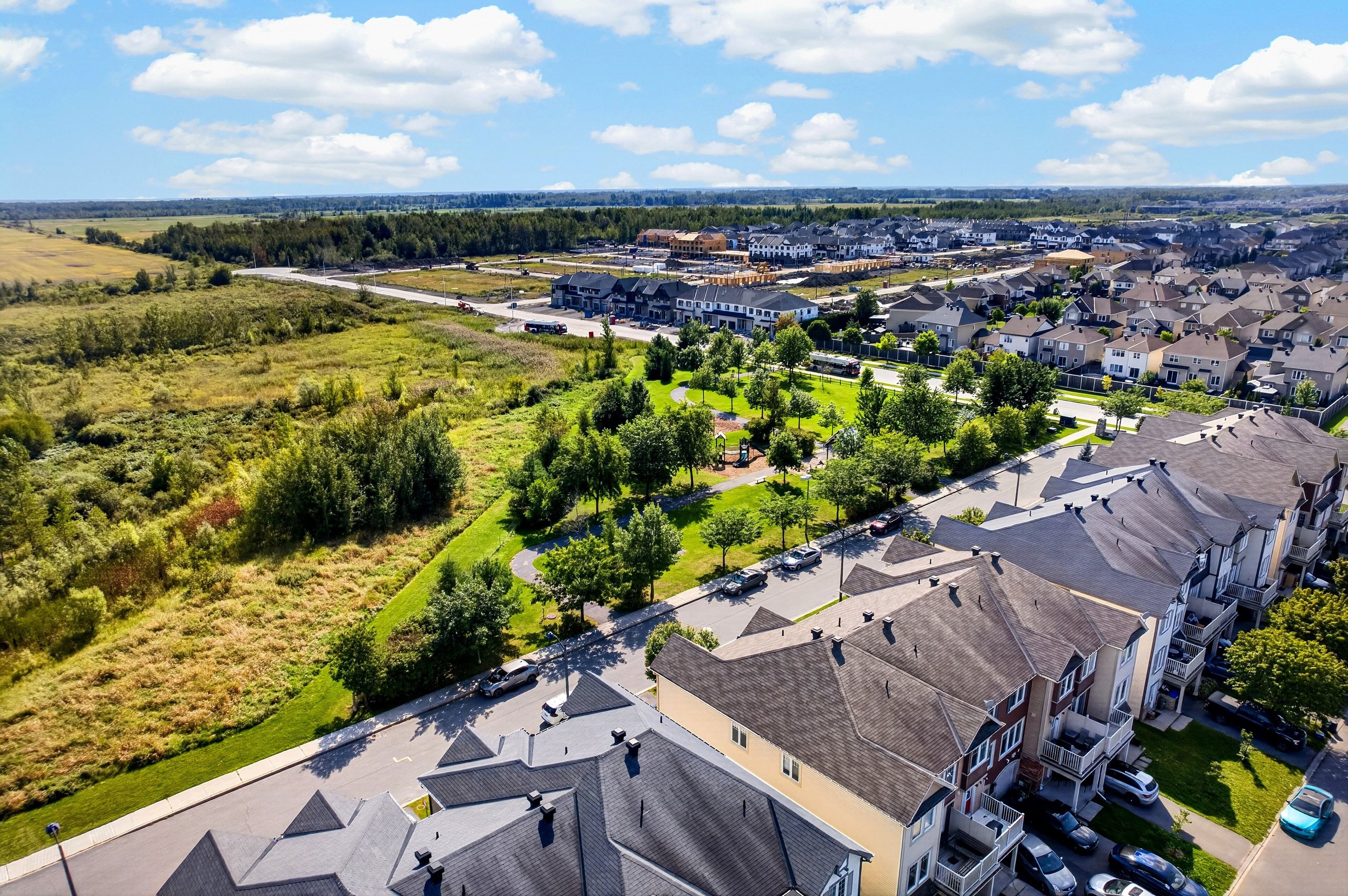 Aerial over Norman Edwards Park